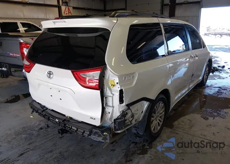 2016 Toyota Sienna Xle 8 Passenger from USA, damaged, VIN 5TDYK3DCXGS736079